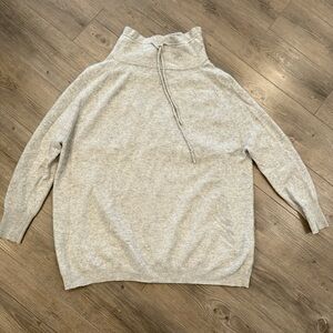 Toss Designs Cowl Neck Cashmere Pullover Sweater One Size